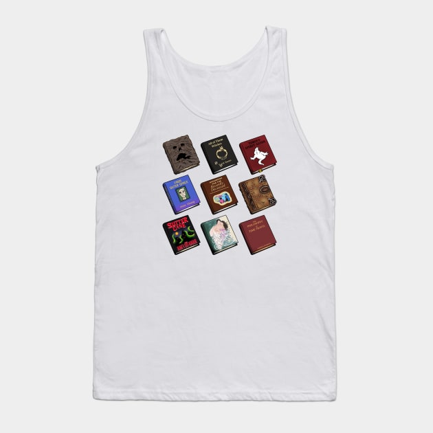 Books Tank Top by LoudMouthThreads